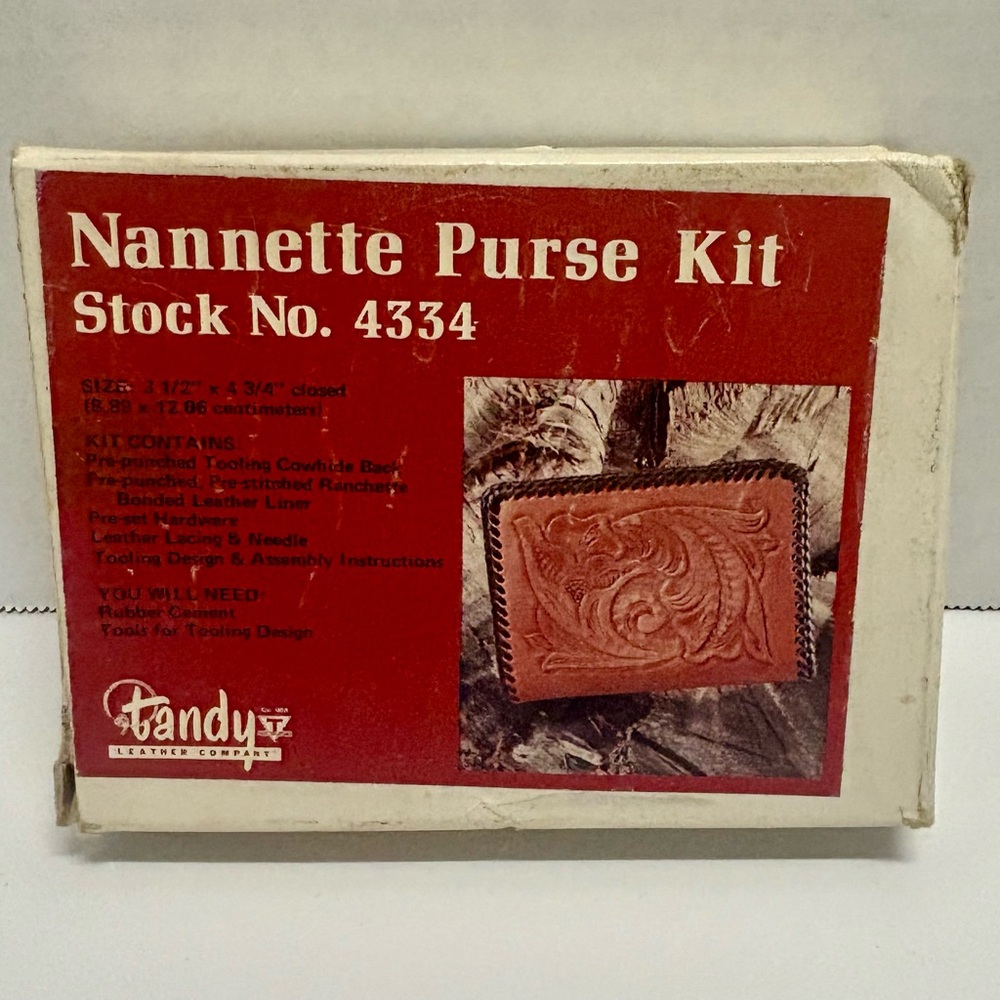 DIY Tandy Leather Nannette Purse Kit
